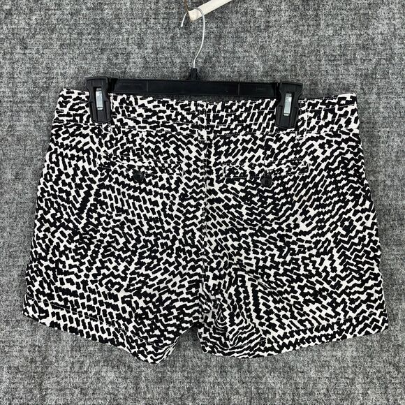 Banana Republic Shorts Womens 4 Print Cotton Chino Utility 4" Inseam Mid Rise - Picture 2 of 10